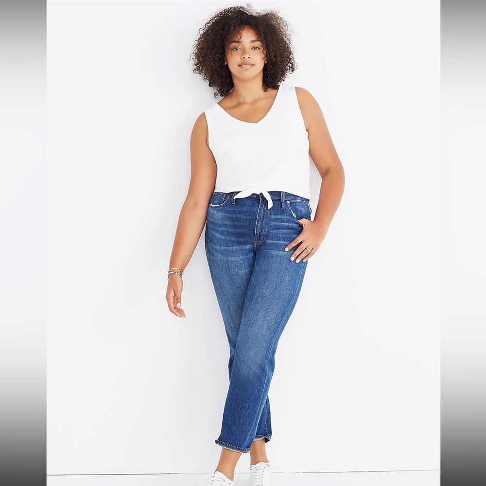 Madewell Slim High Rise Boyfriend Jean